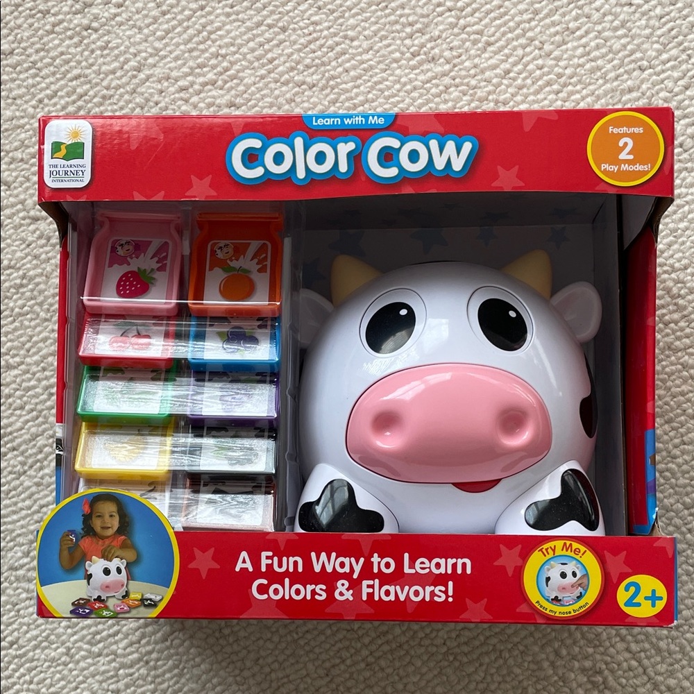 Brand New - Color Cow Interactive Learning Toy